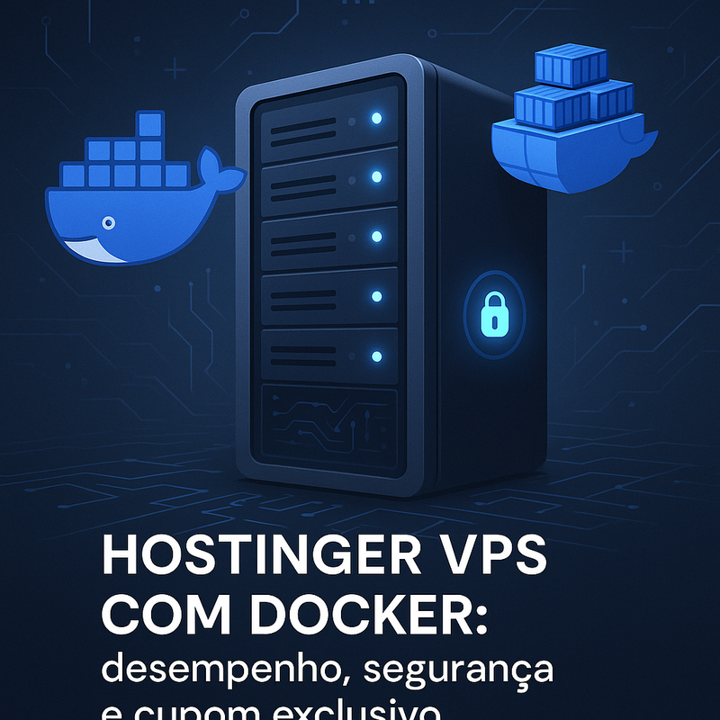Hostinger VPS com Docker: desempenho, segurança e cupom exclusivo