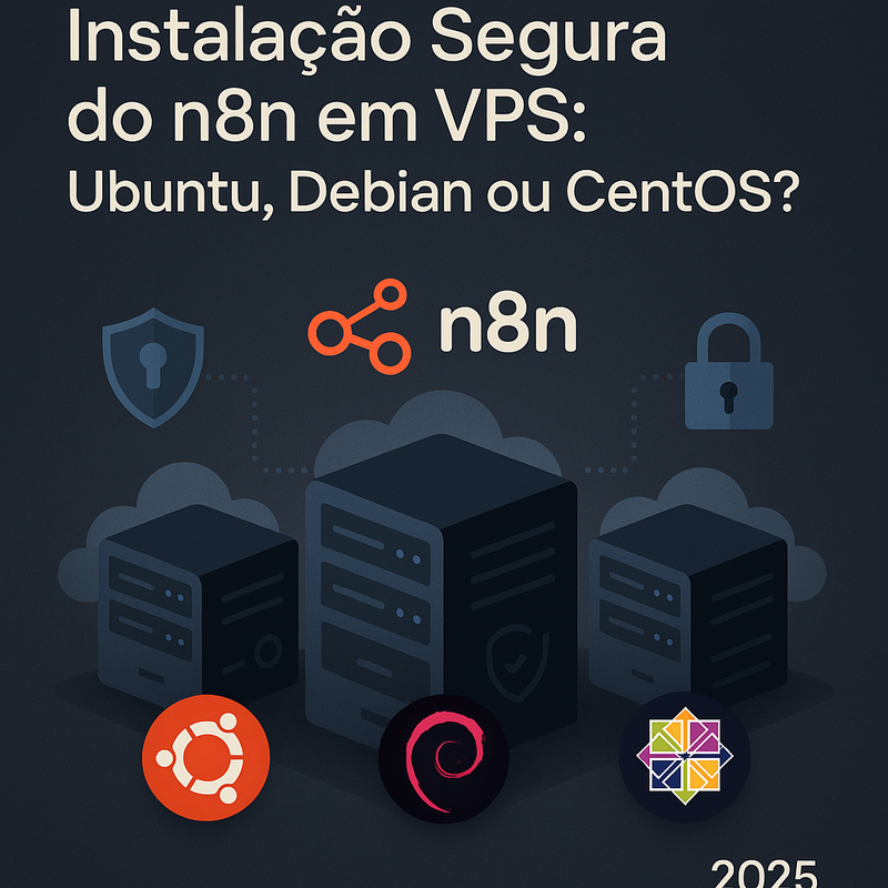 Instalação segura do n8n em VPS: Ubuntu, Debian ou CentOS?