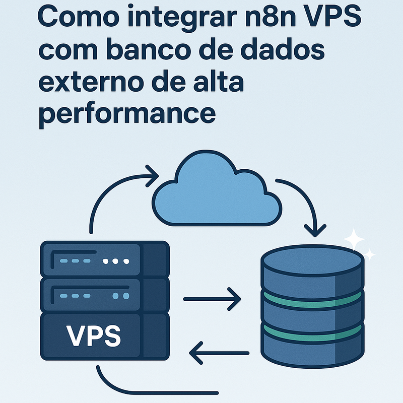 Como integrar n8n em VPS com banco de dados externo de alta performance