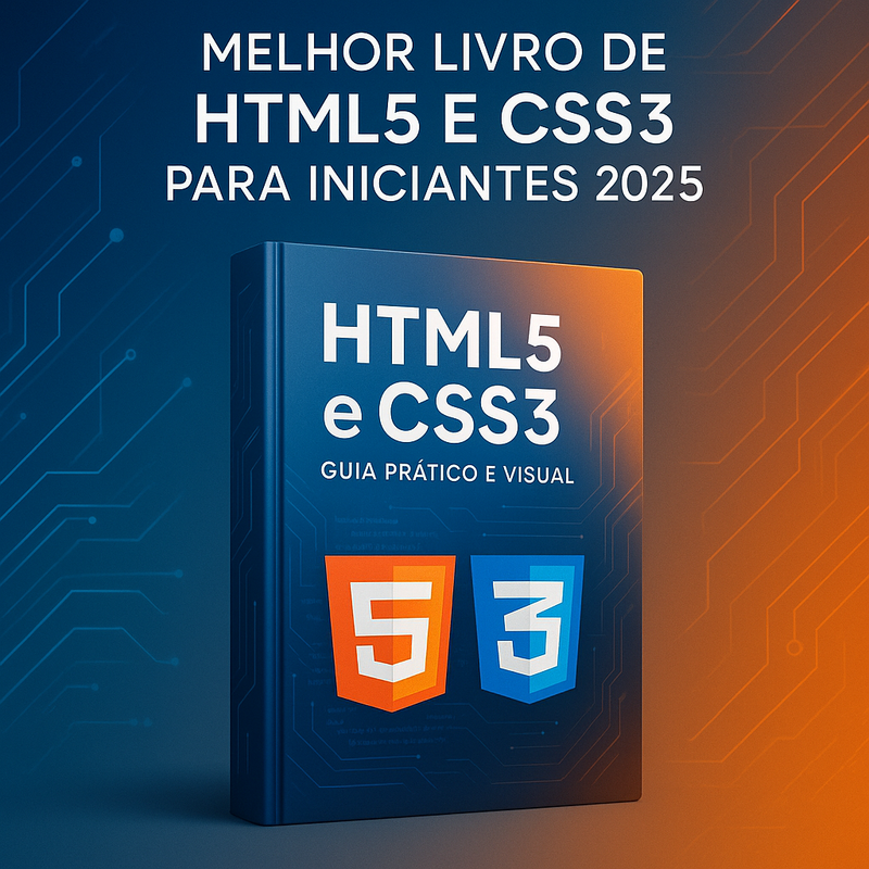 Guia do Melhor Livro de HTML5 e CSS3 para Iniciantes [Atualizado 2025]