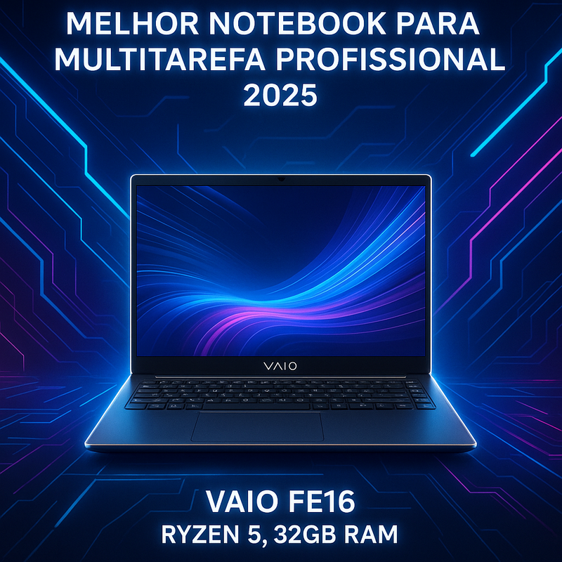 Guia do Melhor Notebook para Multitarefa Profissional [Atualizado 2025]