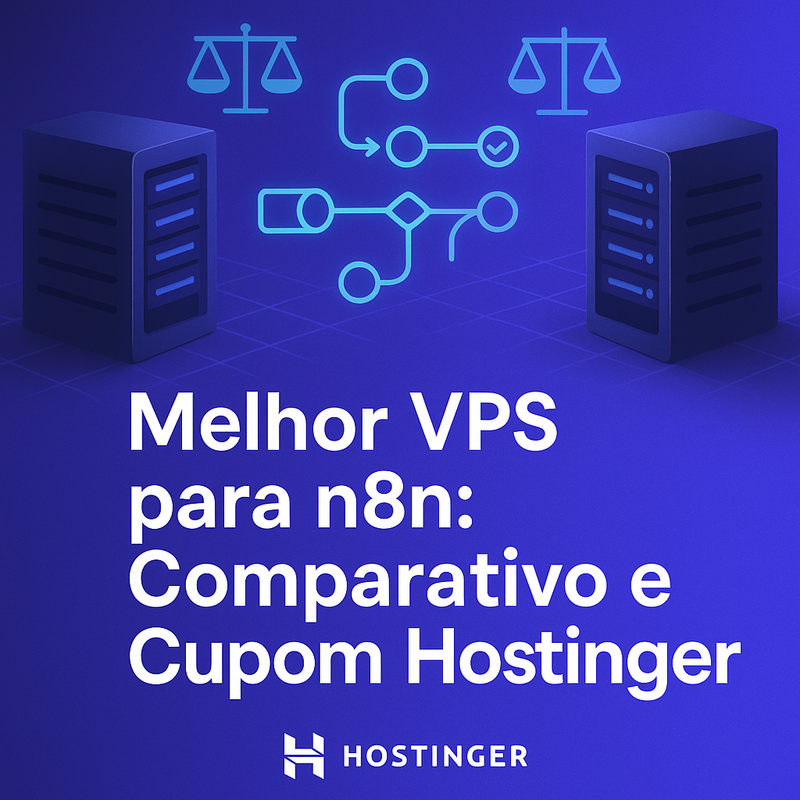 Como escolher a melhor VPS para n8n: comparativo e cupom Hostinger