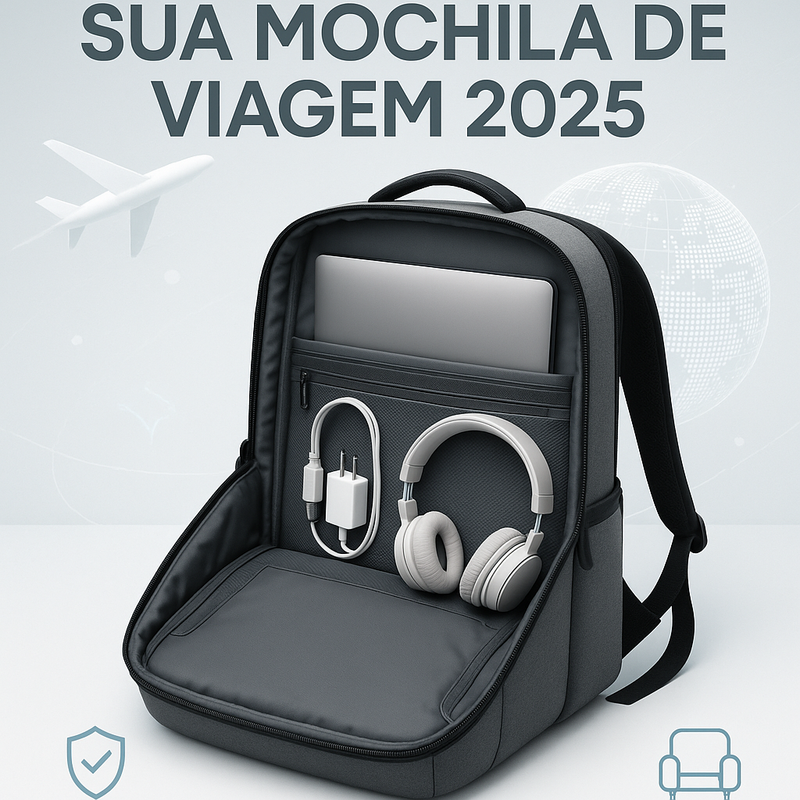 Mochila Expansível Para Notebook: Melhor Opção para Viagens em 2025