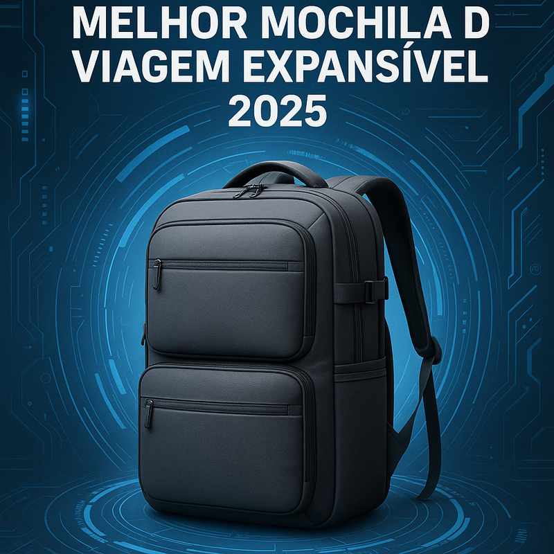 Melhor Mochila de Viagem Expansível para Trabalho e Passeio em 2025