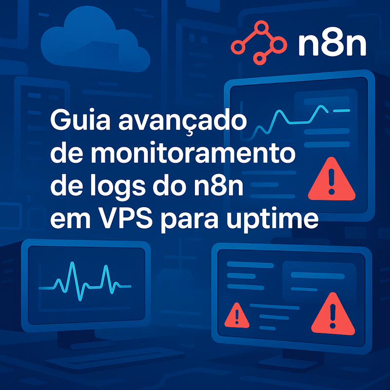 Guia avançado de monitoramento de logs do n8n em VPS para uptime