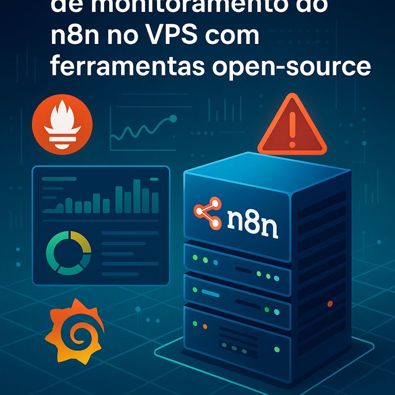 Guia completo de monitoramento do n8n no VPS com ferramentas open-source