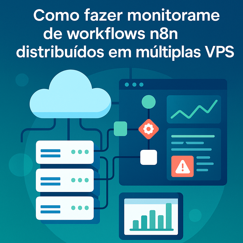 Como fazer monitoramento de workflows n8n distribuídos em múltiplas VPS