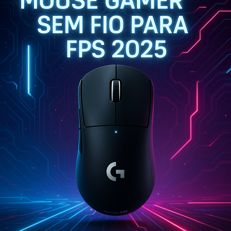 Melhor Mouse Gamer Sem Fio para FPS em 2025