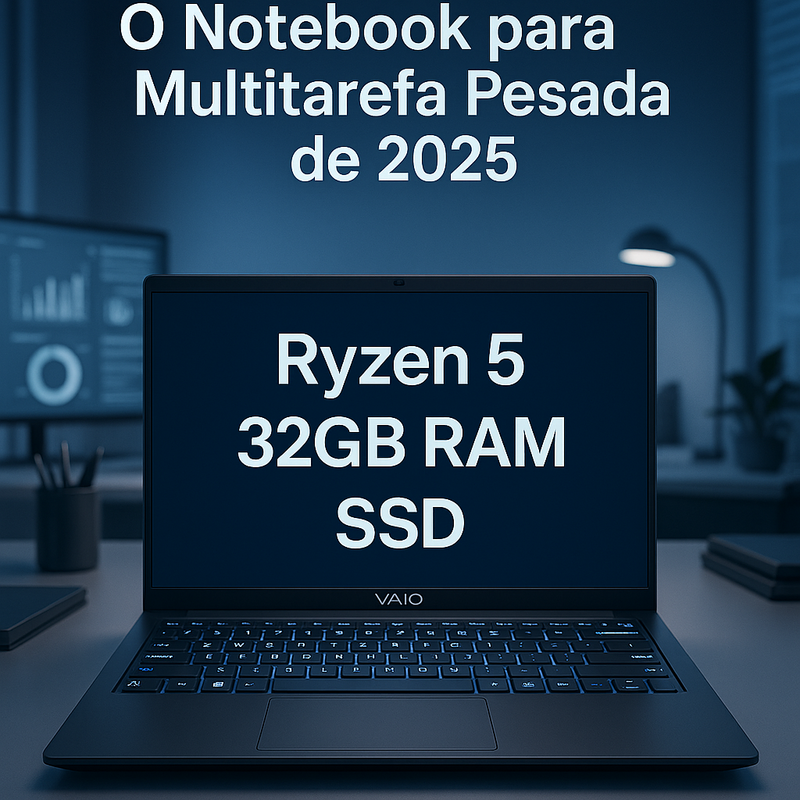 O Notebook para Multitarefa Pesada que Está em Alta em 2025