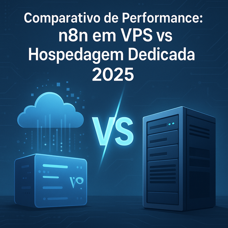 Comparativo de Performance: n8n em VPS vs Hospedagem Dedicada em 2025