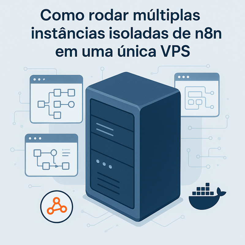 Como rodar múltiplas instâncias isoladas de n8n em uma única VPS