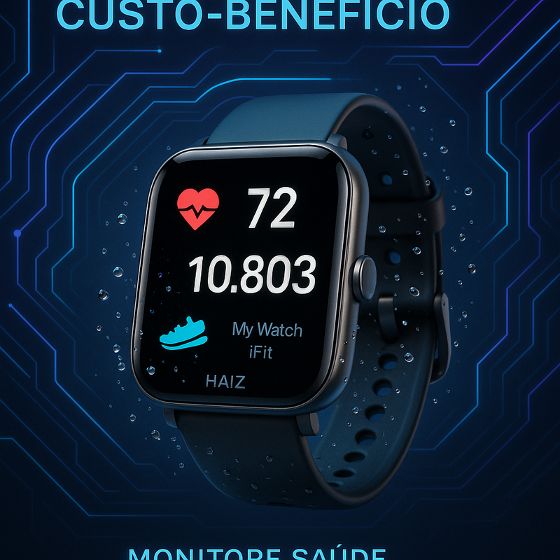 Smartwatch custo-benefício para monitorar saúde e exercícios em 2025