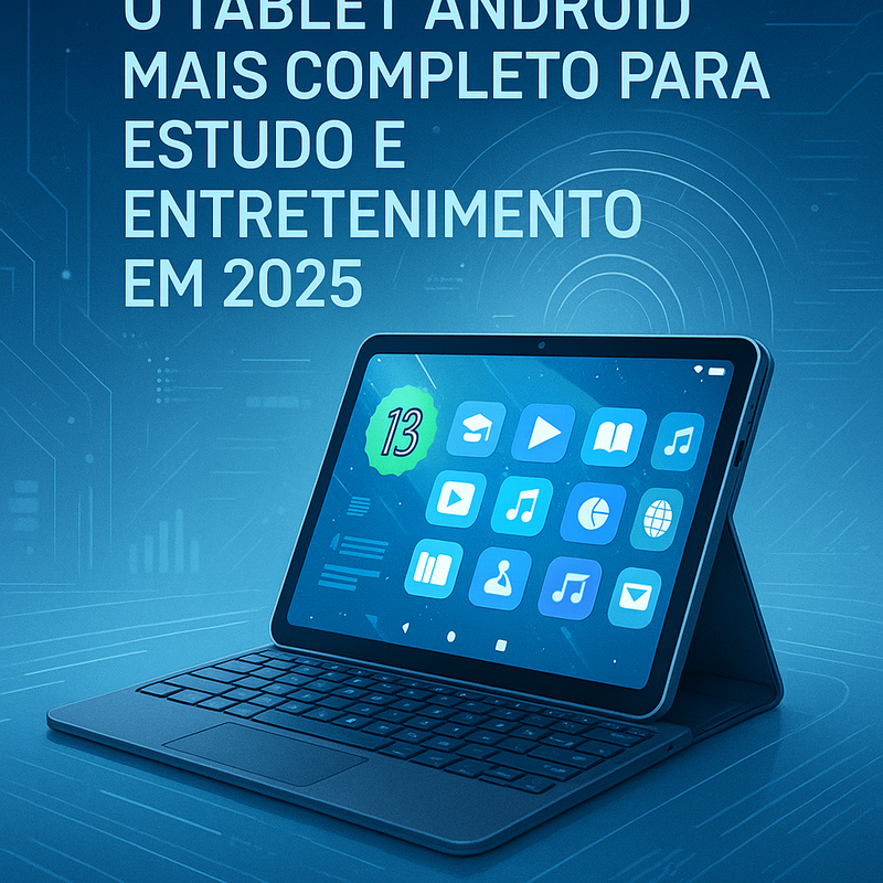 O Tablet Android Mais Completo para Estudo e Entretenimento em 2025