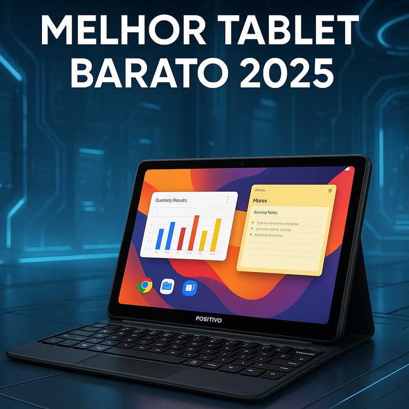 Melhor Tablet Barato para Estudar e Trabalhar em 2025