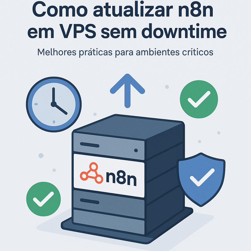 Como atualizar n8n em VPS sem downtime: melhores práticas para ambientes críticos