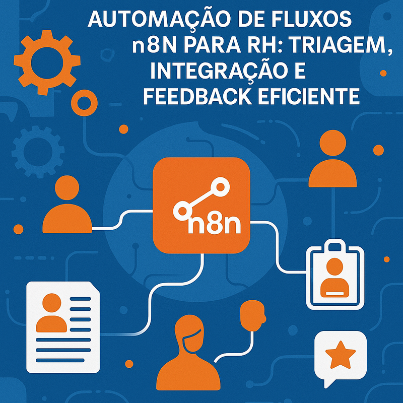 Automação de fluxos n8n para RH: triagem, integração e feedback eficiente