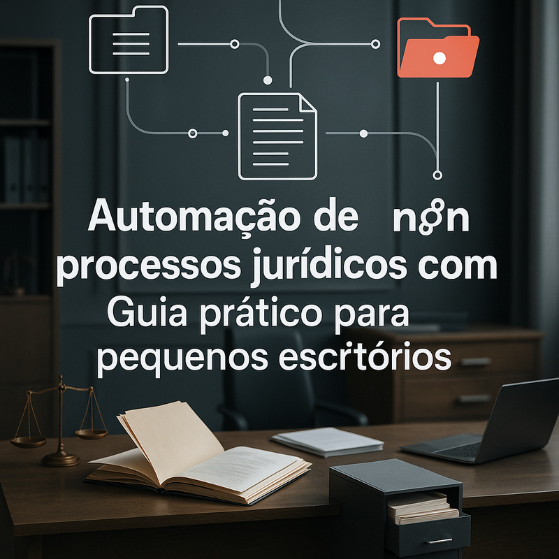 Automação de processos jurídicos com n8n: Guia prático para pequenos escritórios
