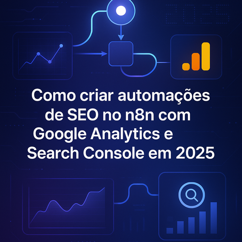 Como criar automações de SEO no n8n com Google Analytics e Search Console em 2025