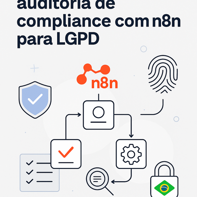 Como automatizar auditoria de compliance com n8n para LGPD e rastreamento de logs
