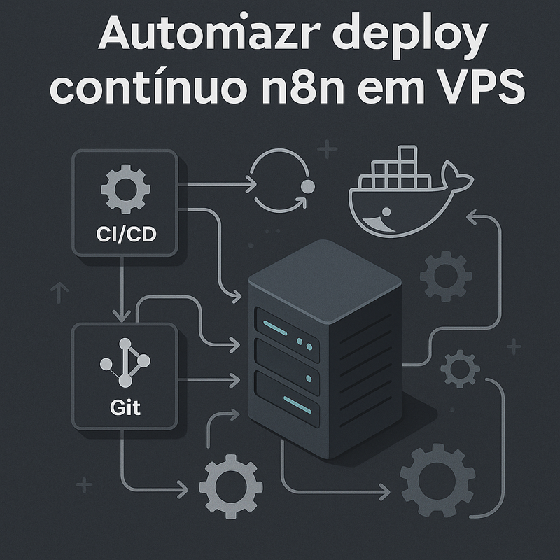 Como automatizar deploy contínuo do n8n em VPS para equipes de TI