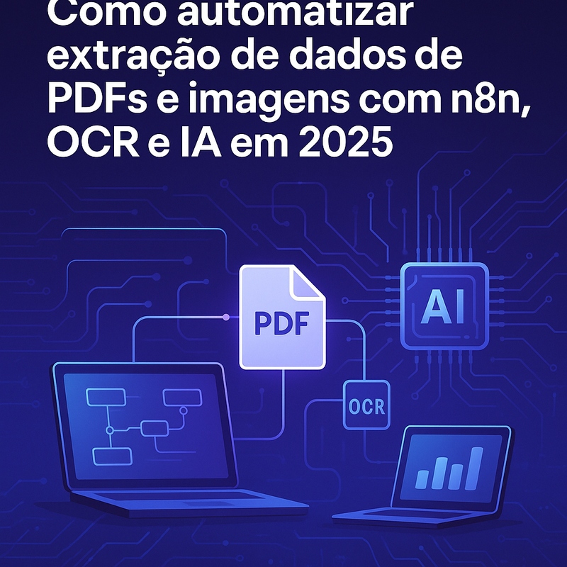 Como automatizar extração de dados de PDFs e imagens com n8n, OCR e IA em 2025