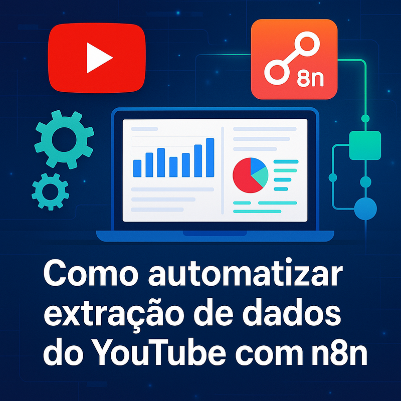 Como automatizar extração de dados do YouTube com n8n e APIs externas