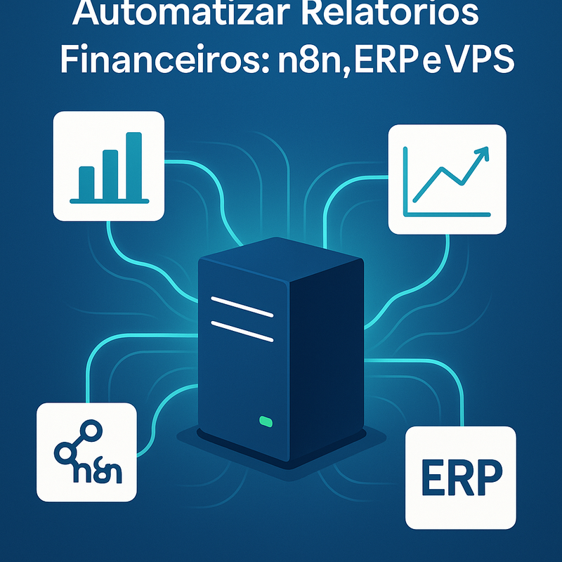 Como automatizar relatórios financeiros com n8n integrado ao ERP na VPS