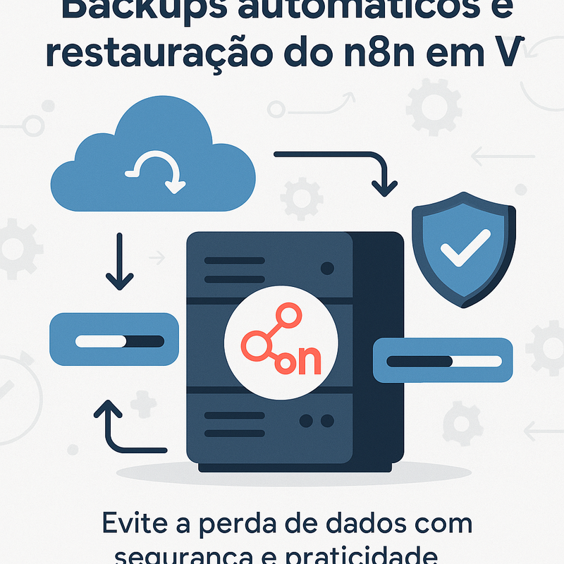 Como garantir backups automáticos e restauração do n8n em VPS