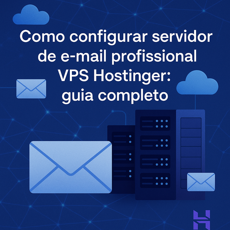 Como configurar servidor de e-mail profissional VPS Hostinger: guia completo