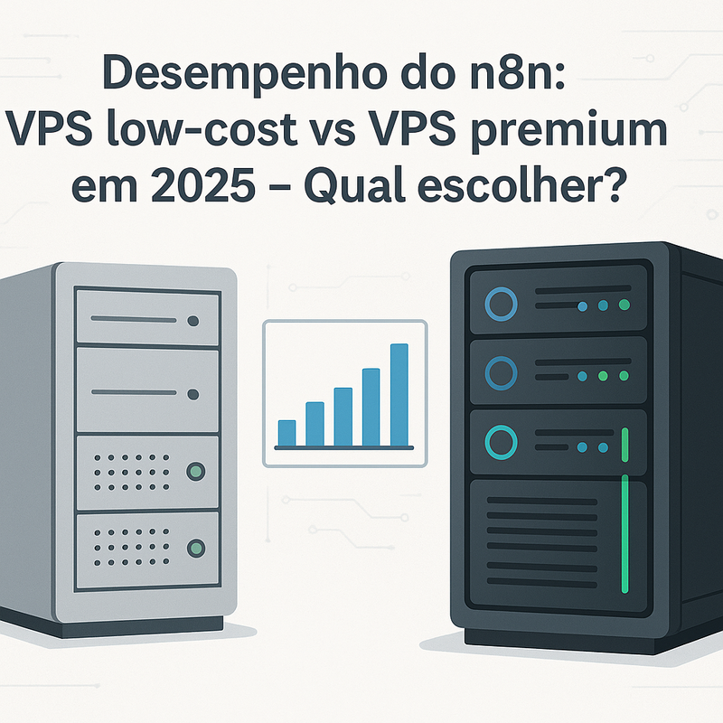 Desempenho do n8n: VPS low-cost vs VPS premium em 2025 – Qual escolher?