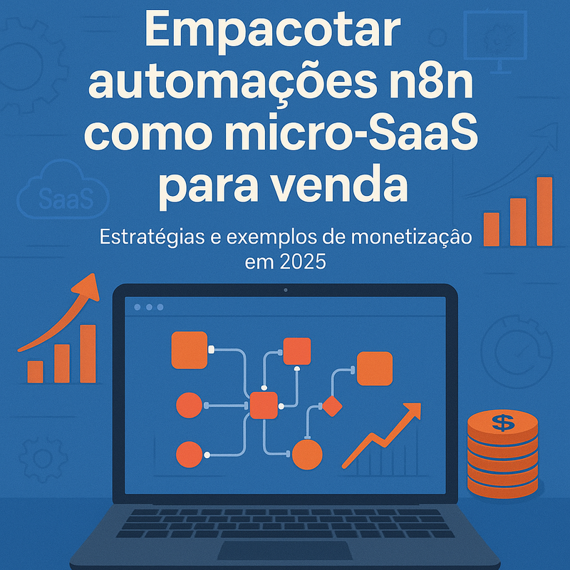 Empacotar automações n8n como micro-SaaS para venda: estratégias e exemplos de monetização em 2025