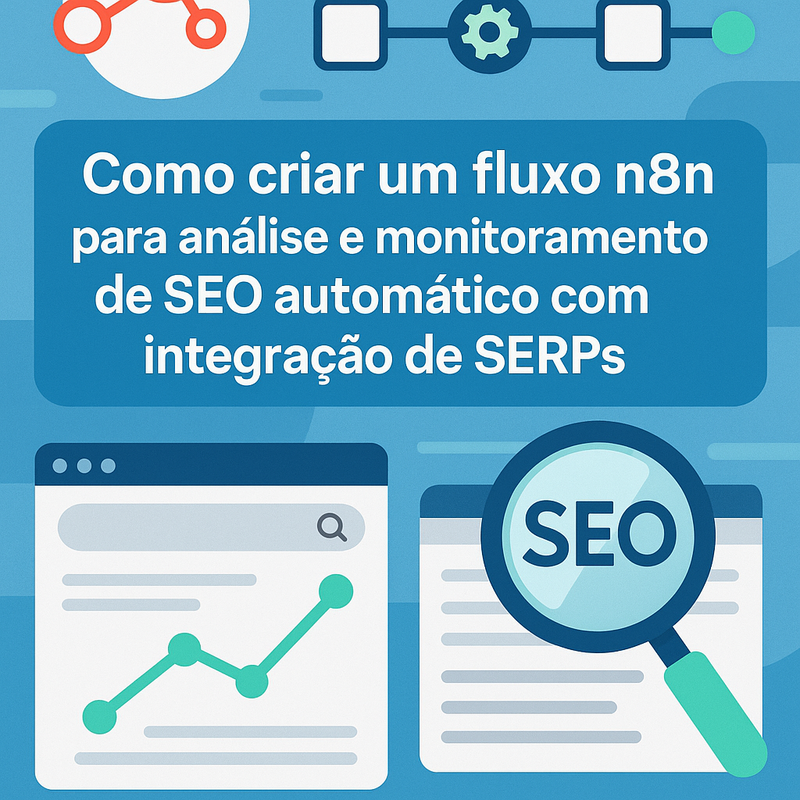 Como criar um fluxo n8n para análise e monitoramento de SEO automático com integração de SERPs
