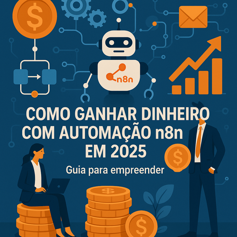 Como ganhar dinheiro com automação n8n em 2025: Guia para empreender