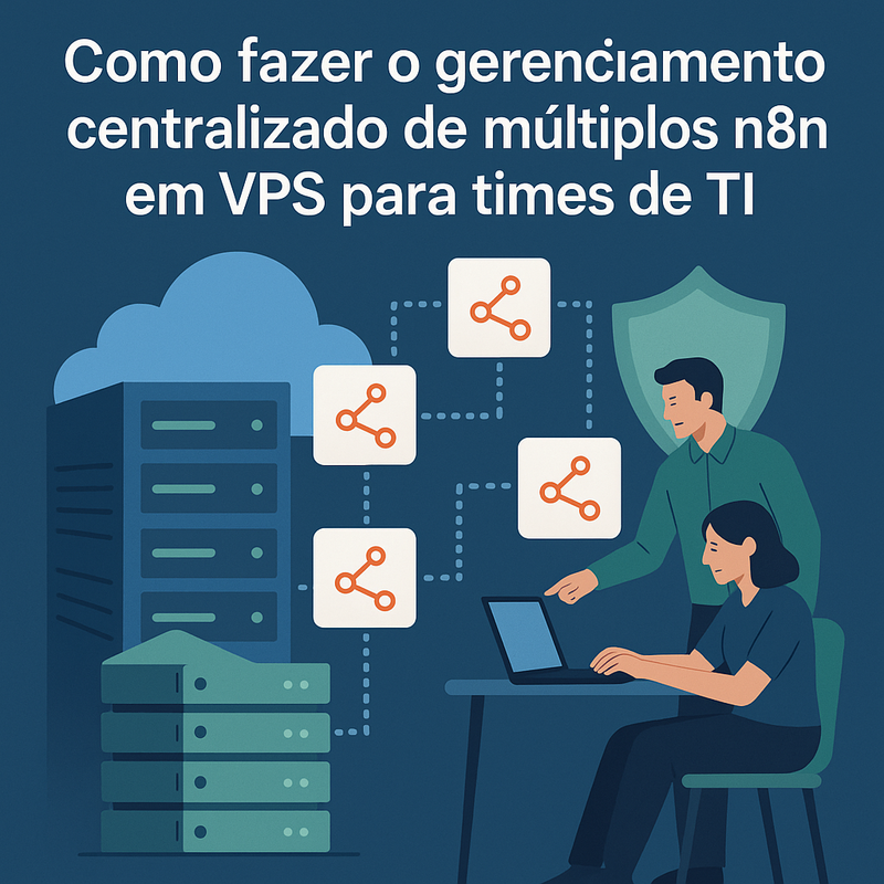 Como fazer o gerenciamento centralizado de múltiplos n8n em VPS para times de TI