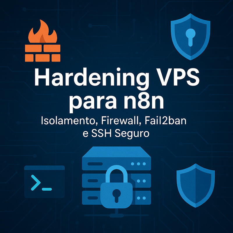 Hardening VPS para n8n: Isolamento, Firewall, Fail2ban e SSH Seguro