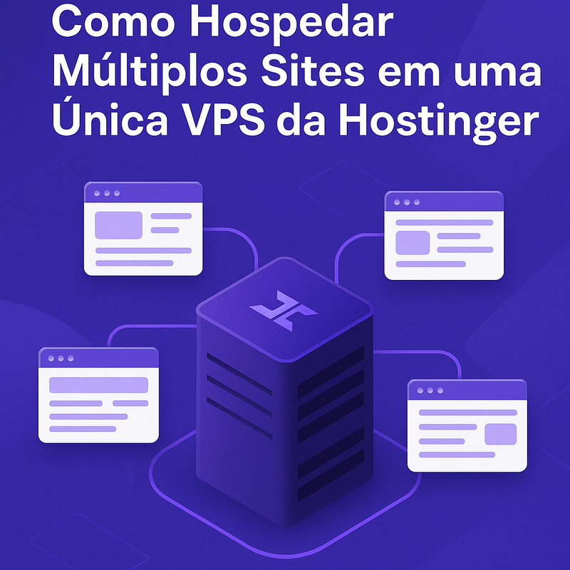 Como Hospedar Múltiplos Sites em uma Única VPS da Hostinger (Guia Completo)