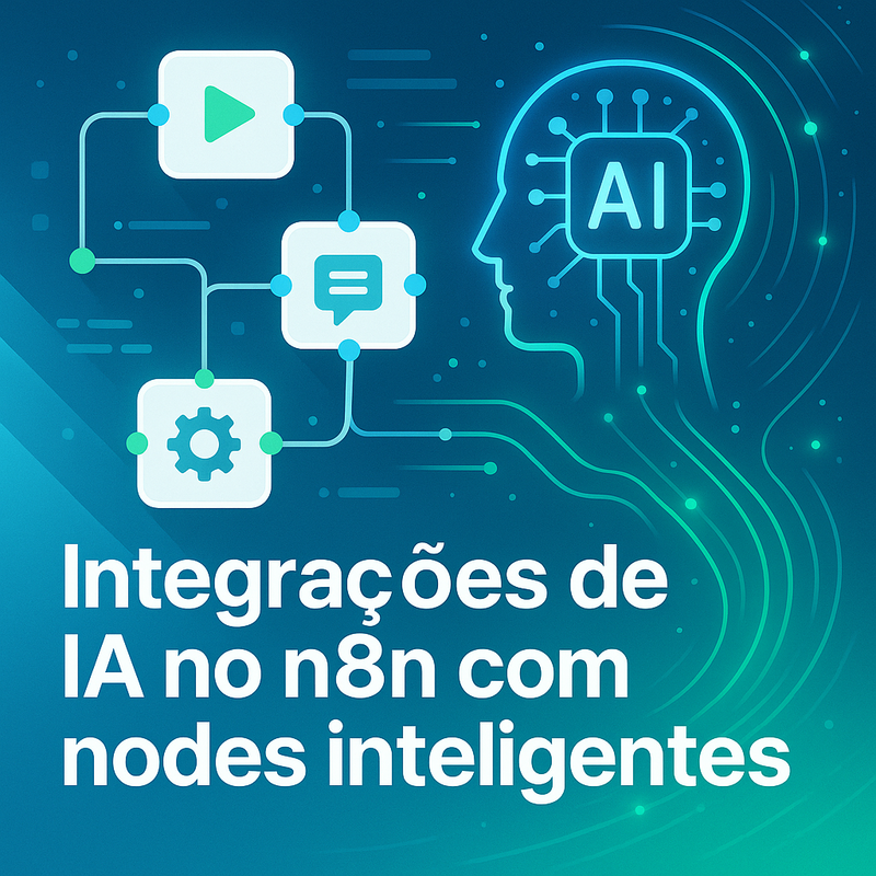 Integrações de IA no n8n com nodes inteligentes: aplicações práticas para 2025
