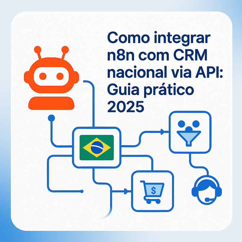 Como integrar n8n com CRM nacional via API: Guia prático 2025