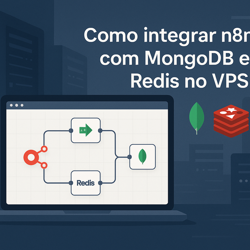 Como integrar n8n com MongoDB e Redis no VPS: Guia completo