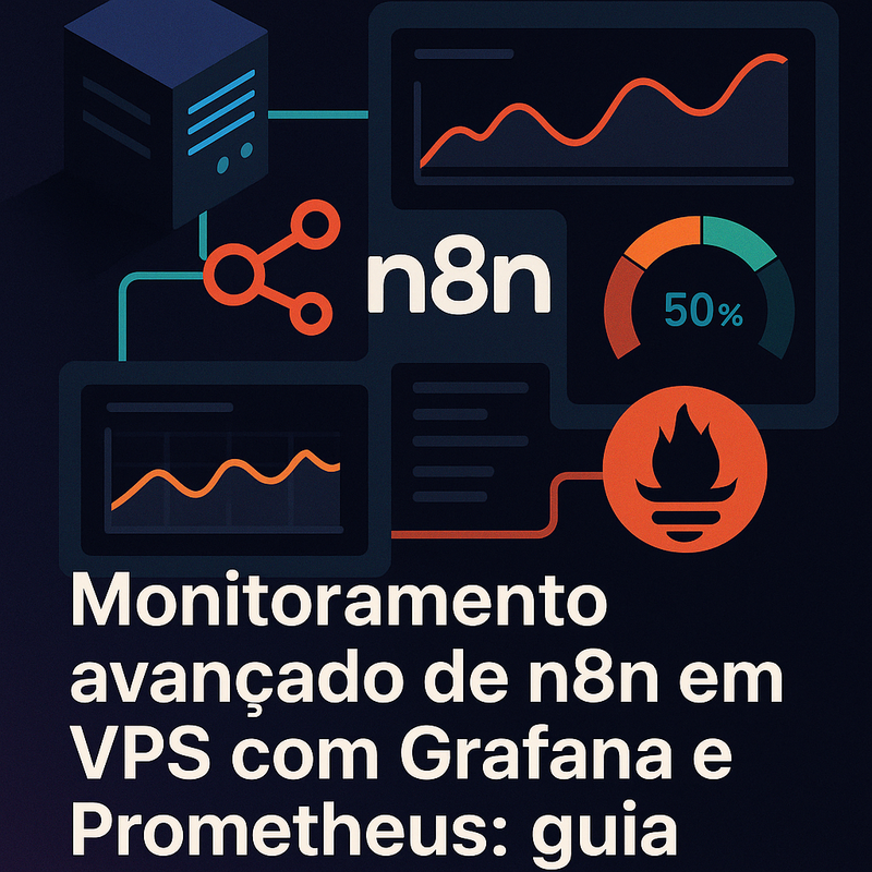 Monitoramento avançado de n8n em VPS com Grafana e Prometheus: guia completo