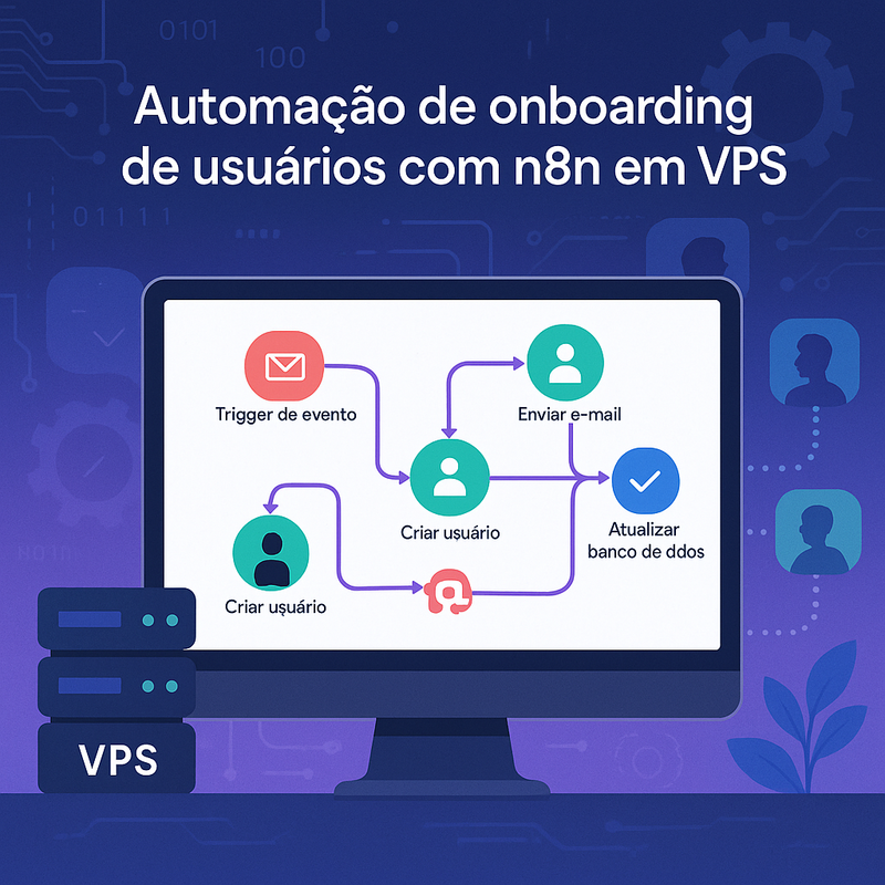 Como usar n8n em VPS para automação de onboarding de usuários em 2025