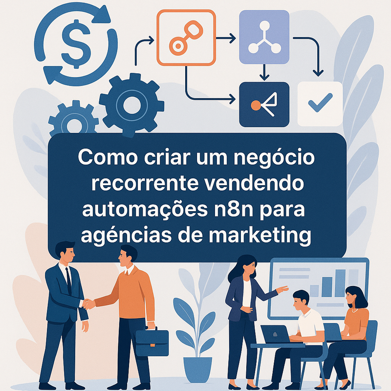 Como criar um negócio recorrente vendendo automações n8n para agências de marketing