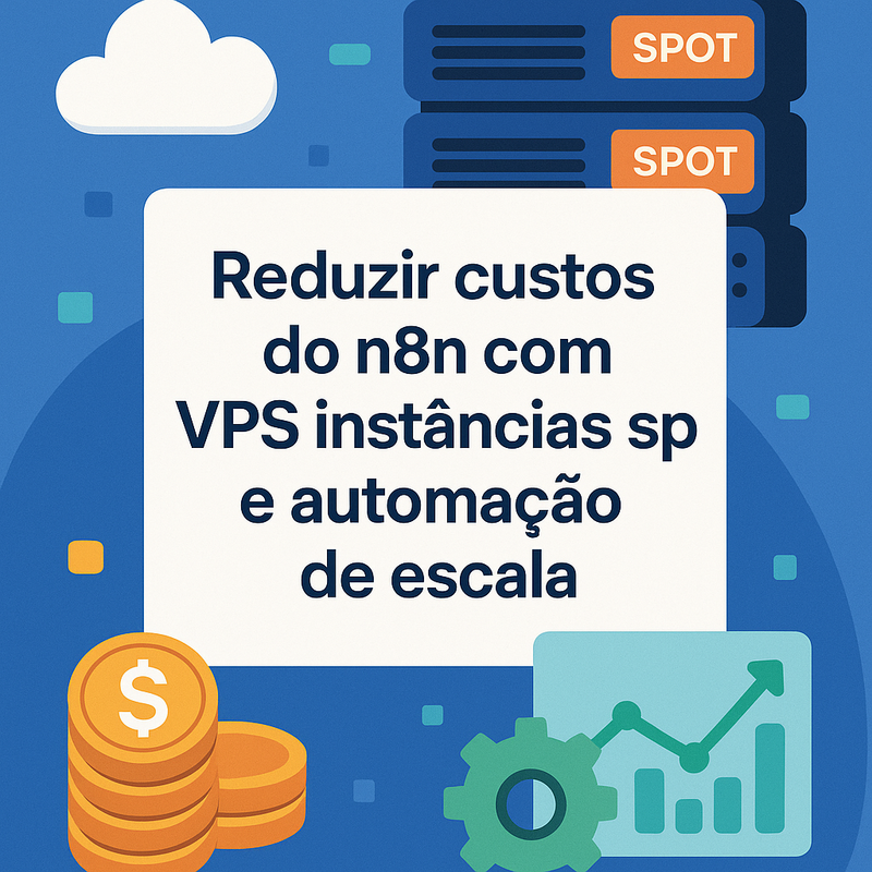 Como Reduzir Custos do n8n com VPS Instâncias Spot e Automação de Escala