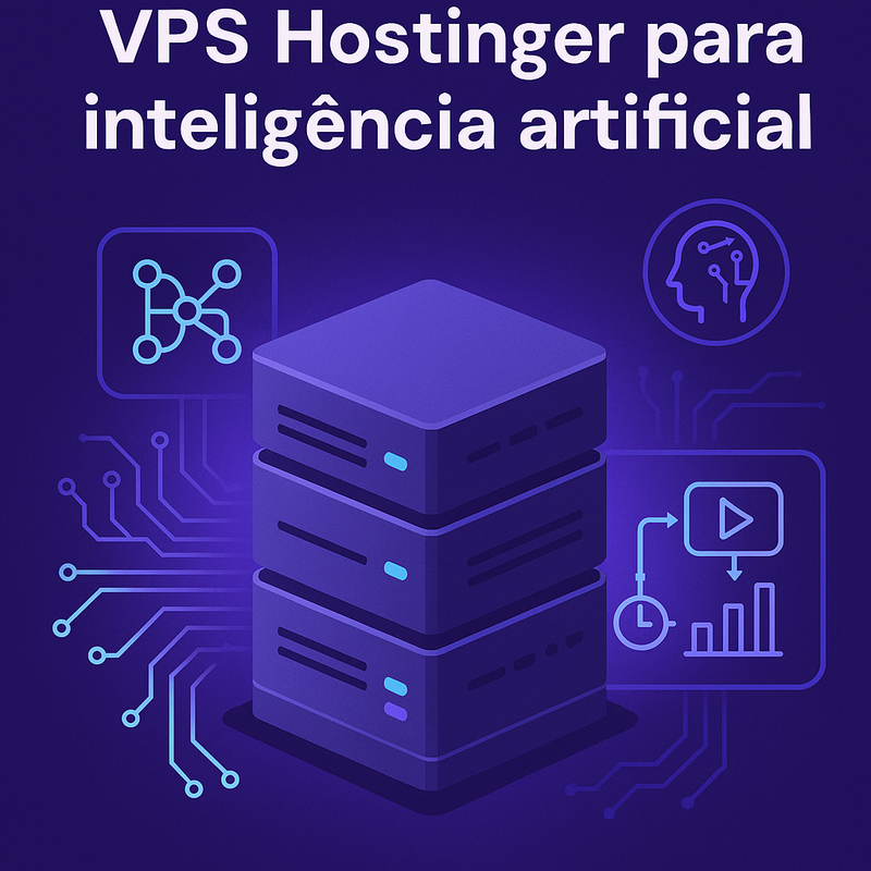 VPS Hostinger para inteligência artificial: rode modelos e automações 24h