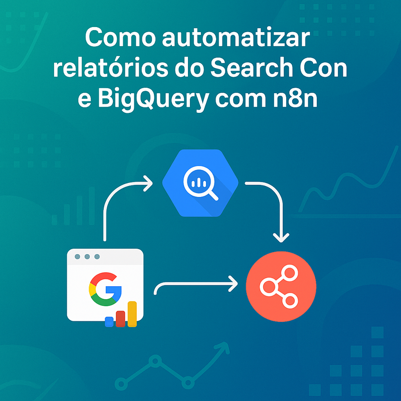 Como automatizar relatórios do Search Console e BigQuery com n8n