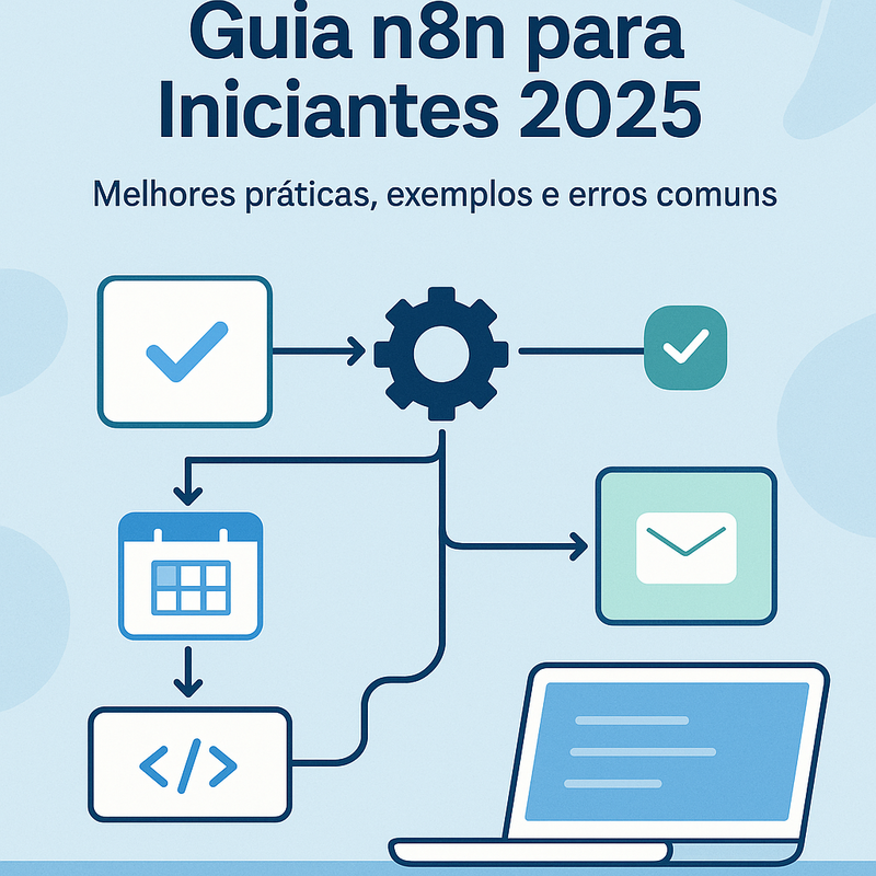 Guia n8n para iniciantes 2025: melhores práticas, exemplos e erros comuns