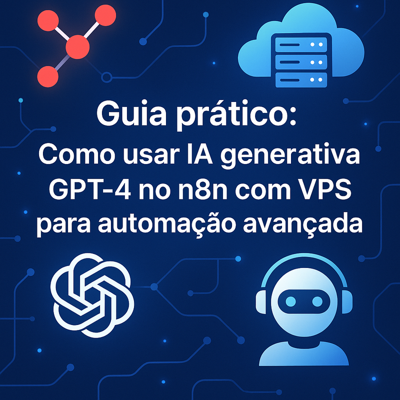 Guia prático: Como usar IA generativa GPT-4 no n8n com VPS para automação avançada