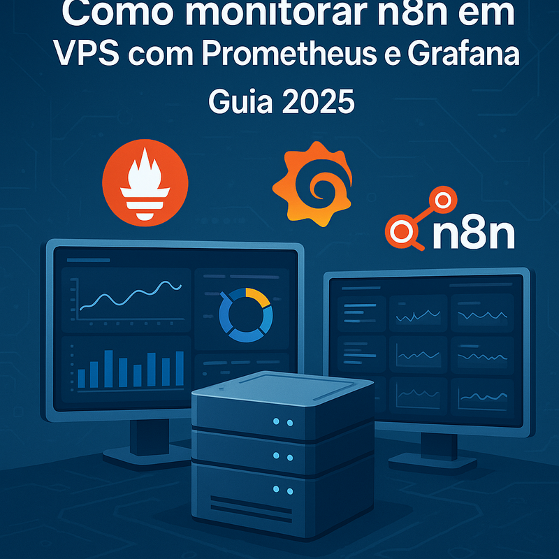 Como monitorar n8n em VPS com Prometheus e Grafana (Guia 2025)