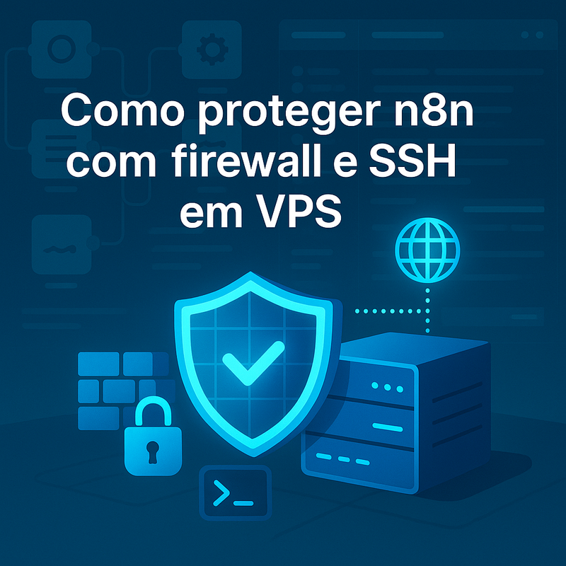 Como proteger n8n com firewall e SSH em VPS: guia prático