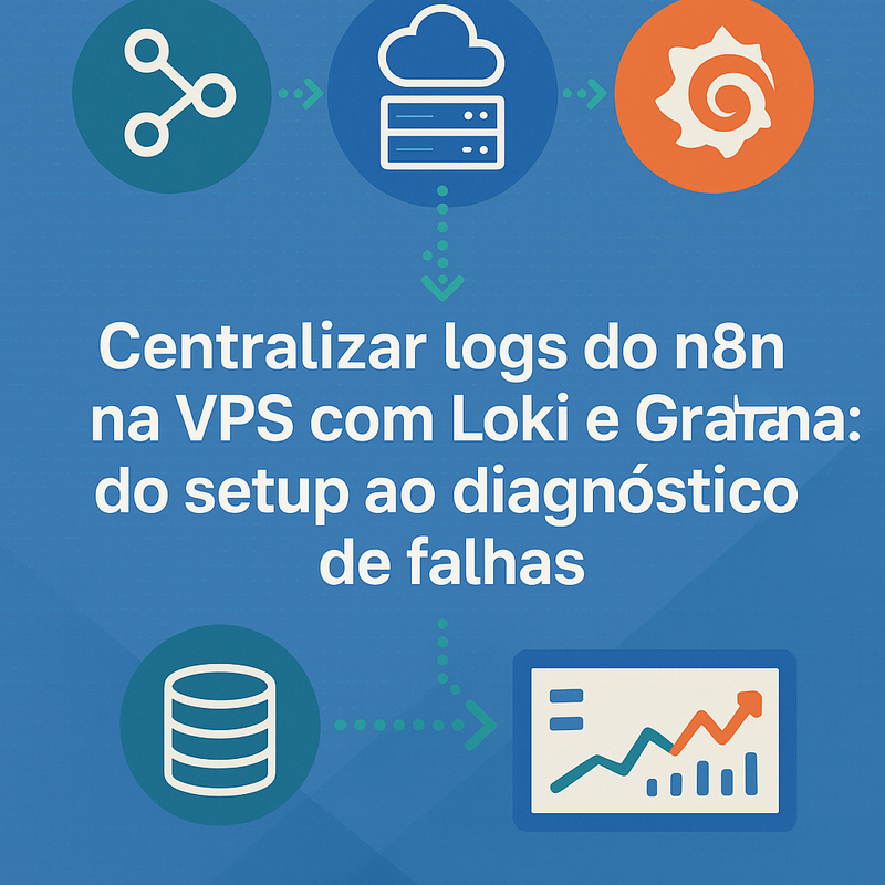 Centralizar logs do n8n na VPS com Loki e Grafana: do setup ao diagnóstico de falhas